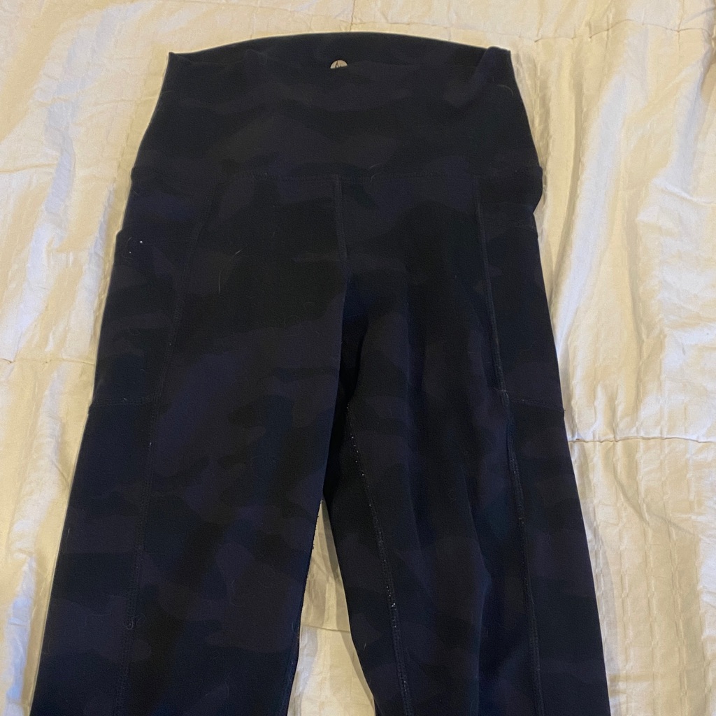 90 Degree By Reflex Dark Camouflage Leggings